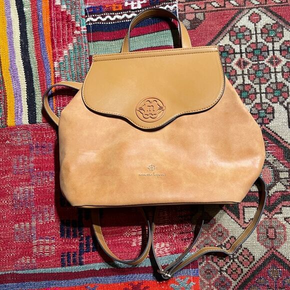 Nanette Lepore Faux Leather Backpack - Picture 1 of 7